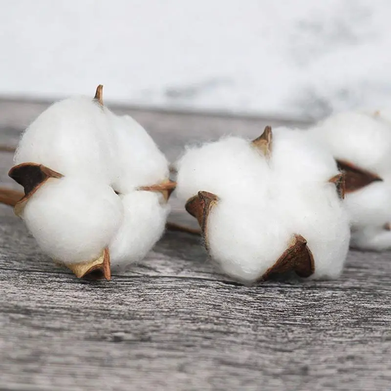 10 штук в упаковке искусственный хлопок проводной Утюг стержень икебана реквизит