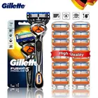 Оригинальная мужская бритва Gillette Fusion5 Proglide, используемая для мужских бритв, высокая безопасность, сменные ручные бритвенные лезвия