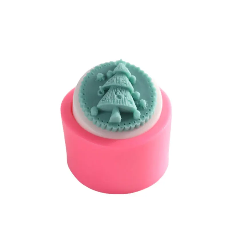 Силиконовая форма для мыла изготовления рождественской елки силиконовая