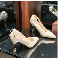 womens 2021 fashion sexy single shoes female pointed toe stiletto spring and autumn fashion high heeled single shoes women