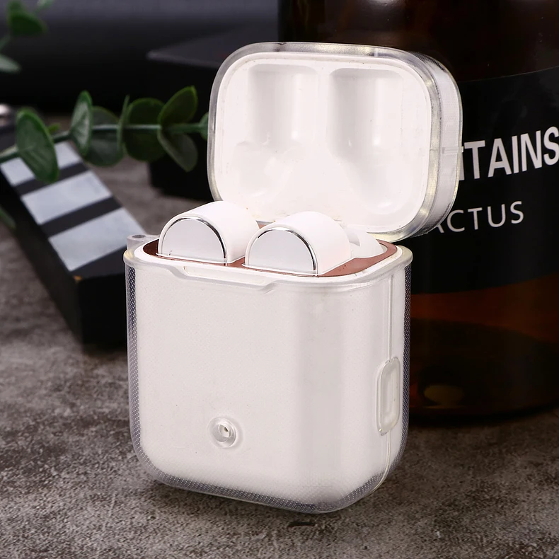 Для Xiao mi AirDots Pro Чехол Мультяшные наушники чехол прозрачный кремний TPU Защитный чехол для Xiaomi mi Air наушники чехол funda