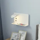 Интерьерное освещение для домашнего интерьера, декоративное бра для комнаты, настенная лампа для дома с выключателем и USB-фонариком