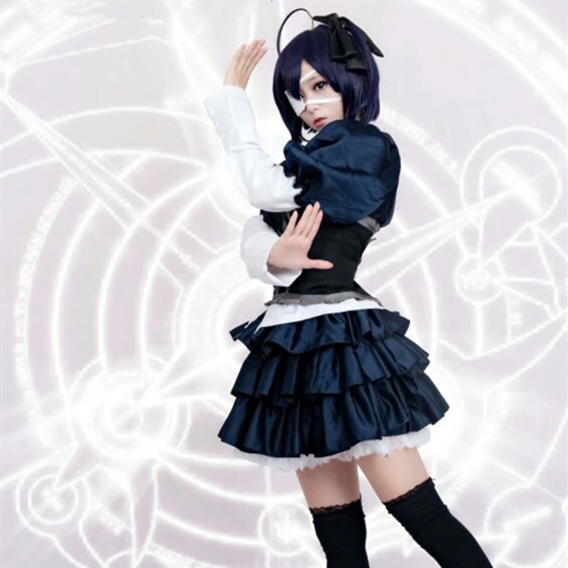 

Chuunibyou Demo Koi Ga Shitai! Takanashi Rikka Gothic Lolita Cosplay Costume