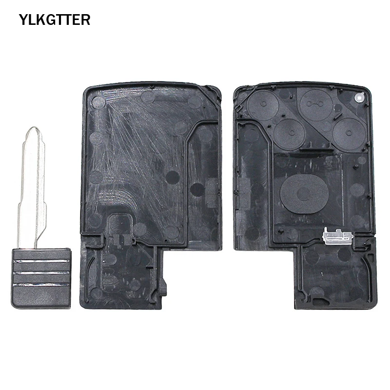 YLKGTTER 2 Buttons Smart Car Key Shell Fit for Mazda 5 6 CX-7 CX-9 RX8 Miata MX5 Popular Flip Floding Case No Chip Inside | Автомобили и