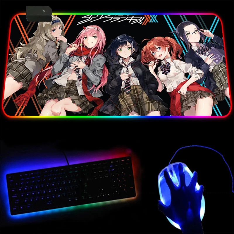 

Big mouse pad RGB Gaming MousePad Gamer Large Mouse Mat Computer XXL Carpet Rubber Surface Mause Pad Keyboard