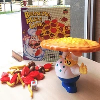 kids toys pizza balance game funny family party game for ages 3 and up pizza balance pile up balancing desktop pretend play food