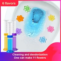wholesale flower aromatic toilet gel toilet deodorant cleaner toilet fragrance remove odors and leave no traces toilet cleaner