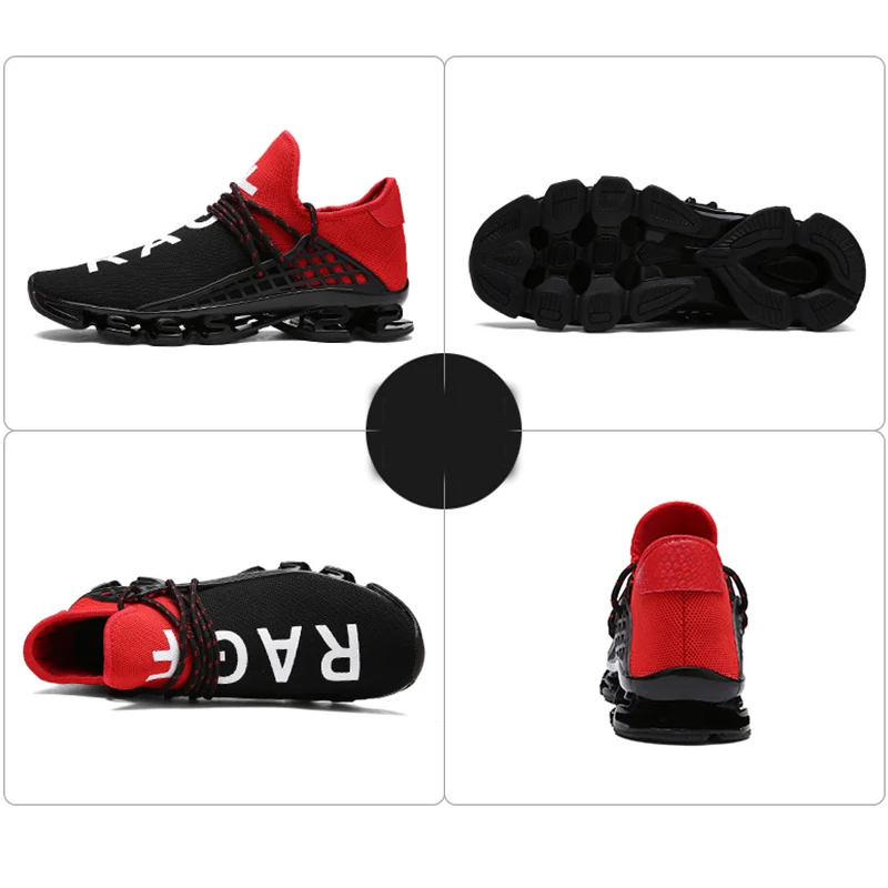 Men Running Shoes Light Blade Sneakers High Quality Male Mesh Jogging Shoes Women Couple Athletic Sneakers Big Size 36-48