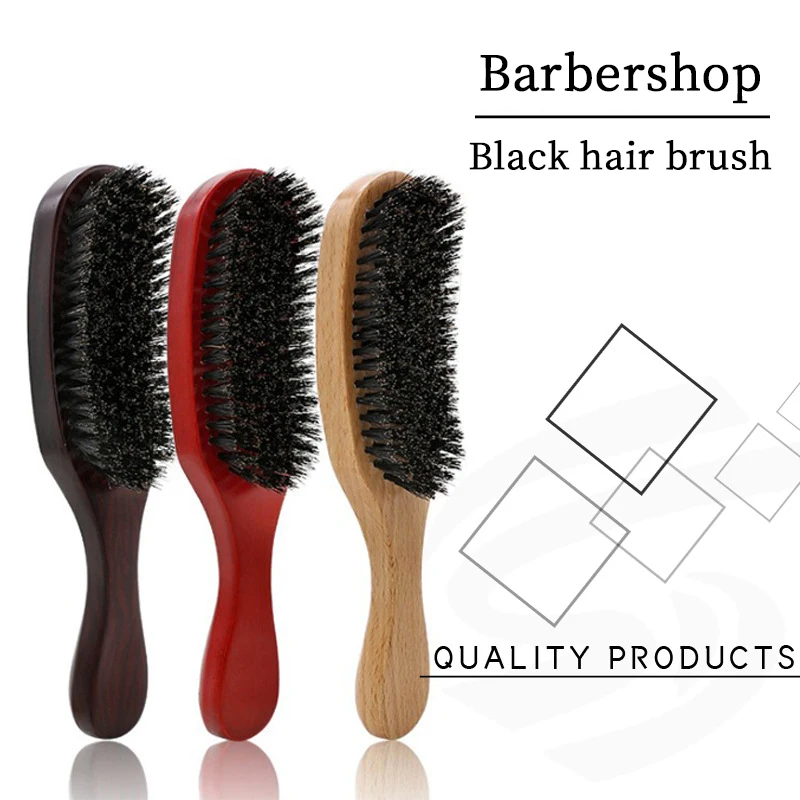 

100% твердой древесины дикий кабан щетины щетка для бритья, Для мужчин бамбуковые массаж лица для расчесывания бороды, Для мужчин Борода Усы кисти