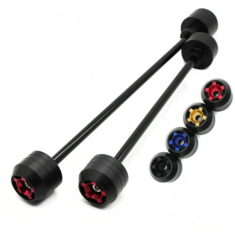 

For Yamaha FZ6 FZ6N FZ6S 2004-2009 Motorcycle Front & Rear POM Axle Fork Sliders Wheel Protector