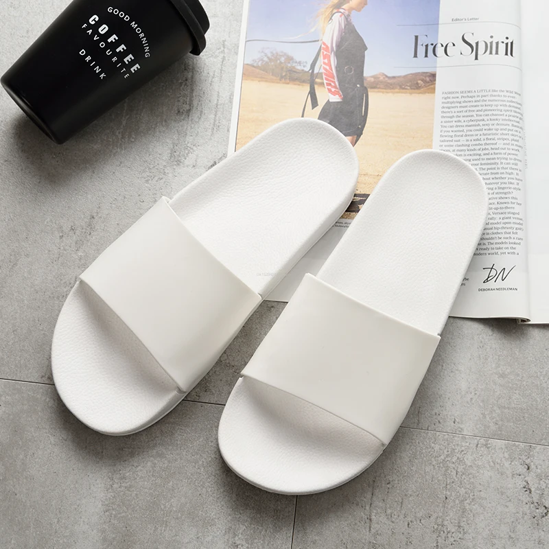 

NEW Xiaomi Mijia One Cloud Cool Slippers Black and White Shoes Non-slip Slides Bathroom Summer Casual Style Soft Sole Flip Flops