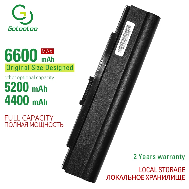 Аккумулятор Golooloo для ноутбуков Acer Aspire 1410 1810T 1810TZ One 752 752H Timeline Ferrari 200 6