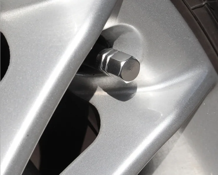 4 шт. алюминиевые шестигранные крышки для клапанов мотоциклов|Принадлежности