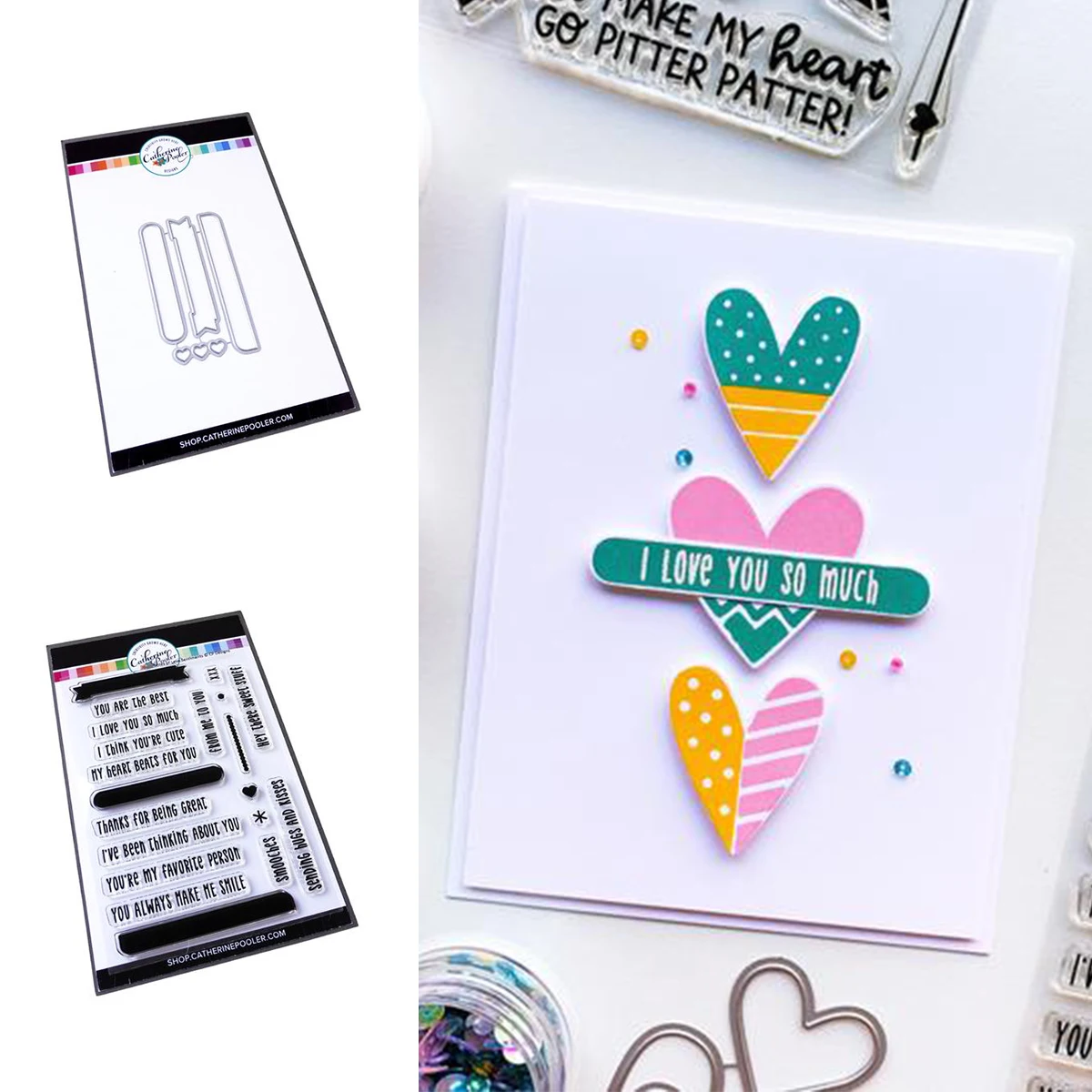 

Notes Of Love Sentiments Stamp Set Metal Cutting Dies Stamps Scrapbook Diary Decoration Embossing Cut Dies Template DIY Greeting