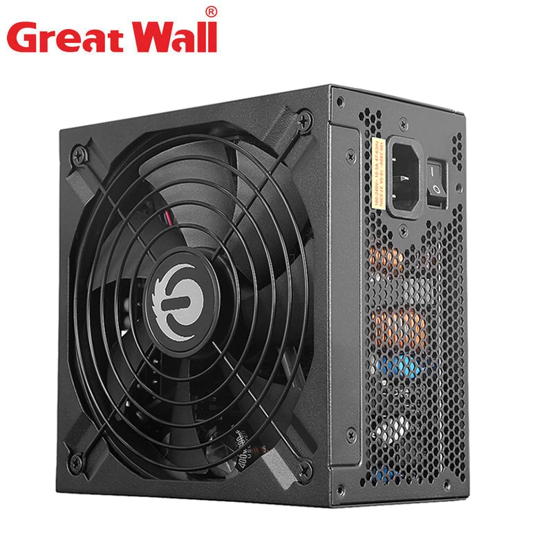 Блок питания Great Wall ATX 850W 80Plus Gold PSU 12V 24pin компьютерные источники игровой 140 мм