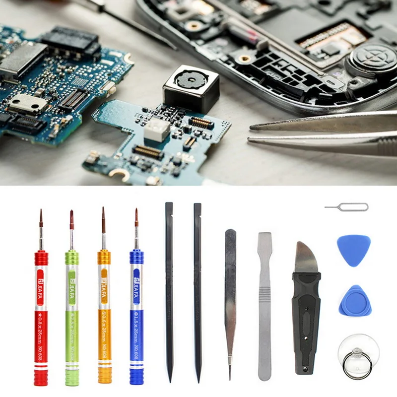 

13Pcs/set Smart Phone Repair Kit Screwdriver Screen Opener Cellphone Maintenance Hand Tools Repair Tool Kit for Phone 2020