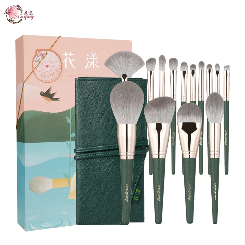 

zq Makeup Brush Gift Box Version Full Set Of Brushes Beauty Tools Powder Brush Eye Shadow Brush