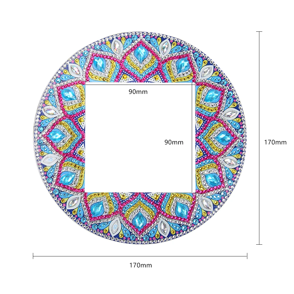 

DIY Mandala Switch Sticker Diamond Painting for Household Luminous Decorative Wall Creative Hot Selling Durable Decals