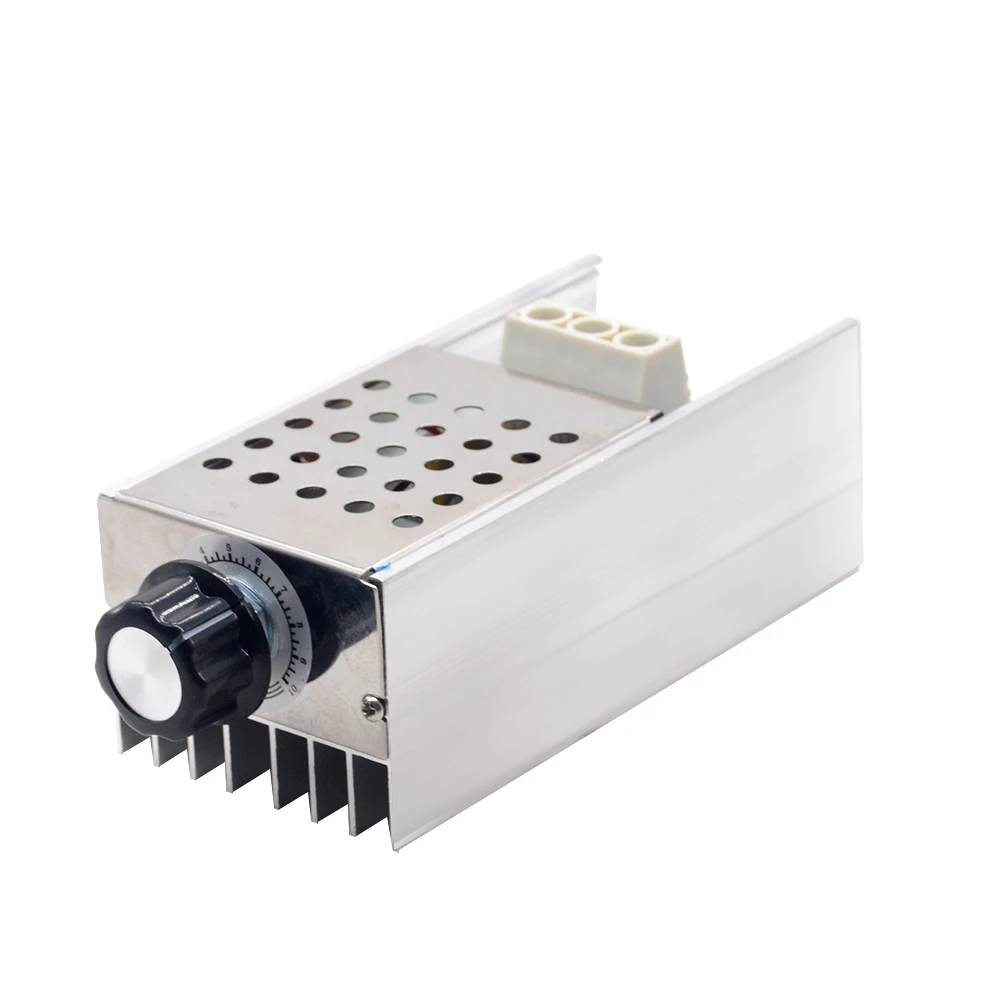AC220V 10000 Вт Высокая мощность SCR BTA10 электронный регулятор напряжения регулятор скорости цифровой дисплей для затемнения скорости термостат