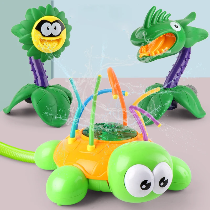 

Cross-Border Hot Selling Children's Bath Toys Cartoon Rotatable Water Spray Baby Bathroom