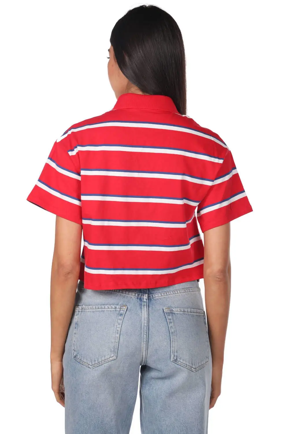 

Markapia Striped Polo Womens T-Shirt