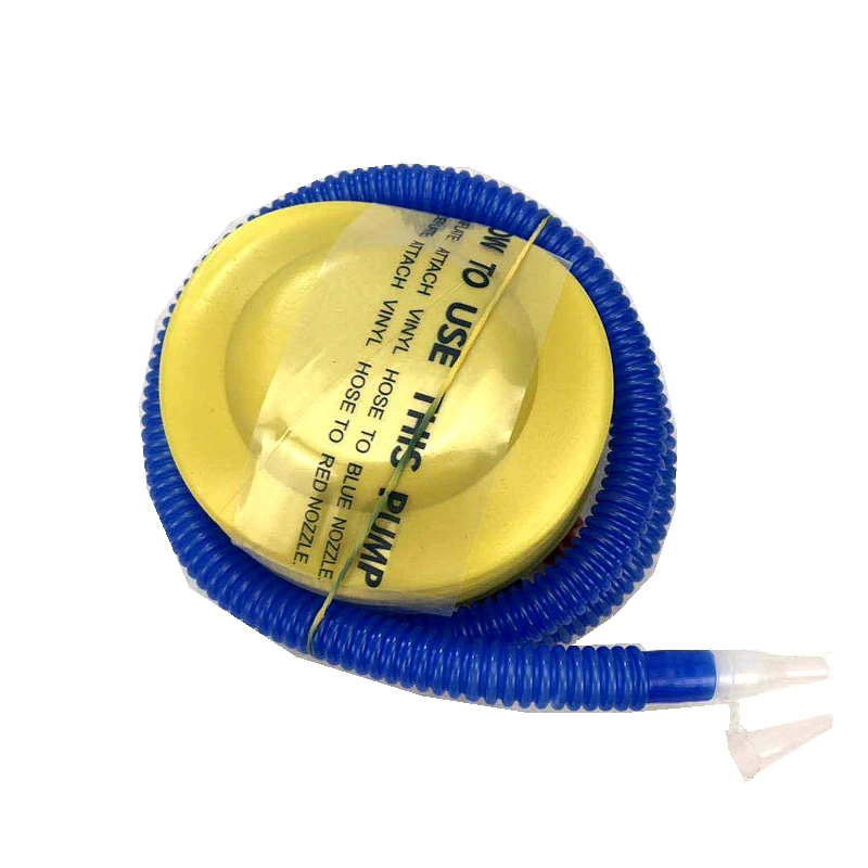 1 шт ножной пластиковый надувной насос педаль воздушный шар надувная трубка