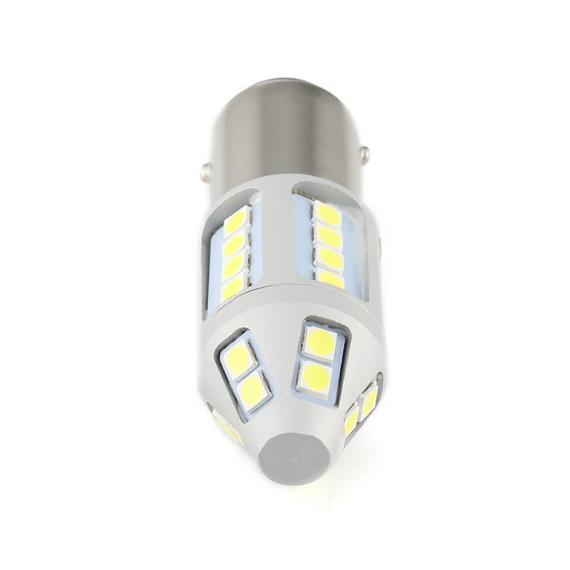 2XDaytime бег светильник DRL 1157 BAY15D P21/5 Вт супер яркий 30 SMD 3030 светодиодный автомобиль