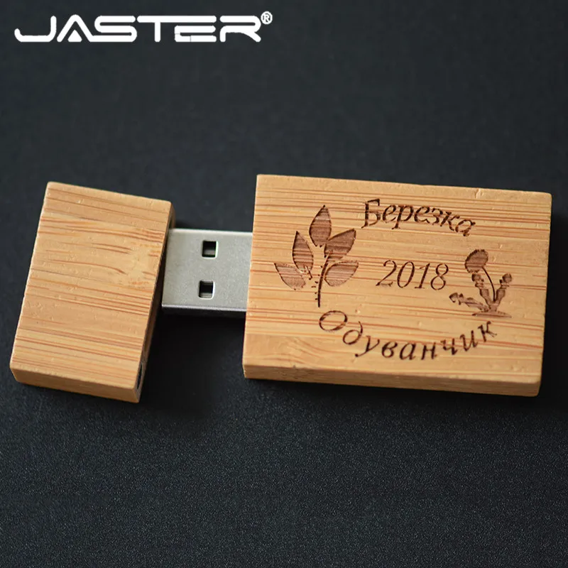 JASTER деревянный блок USB флеш-накопитель Красная деревянная Флешка 4 ГБ 8 ГБ 16 ГБ 32 ГБ флеш-накопитель карта памяти U диск Подарок USB 3,0