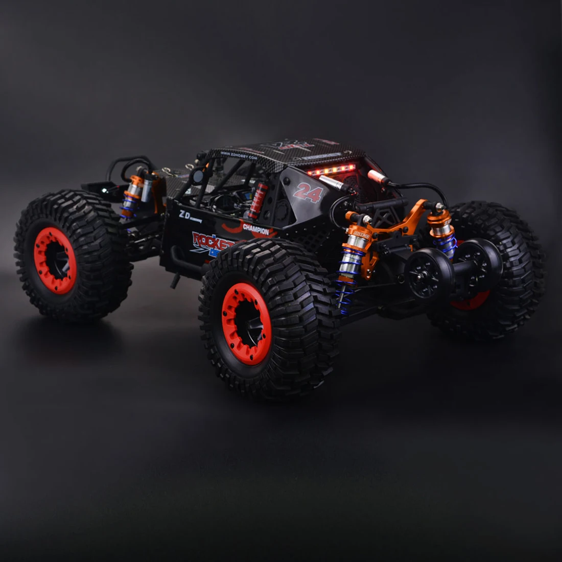 ZD гоночный ракета DBX-10 1/10 4WD 80 км/ч 2 4 г бесщеточный мотор скоростной
