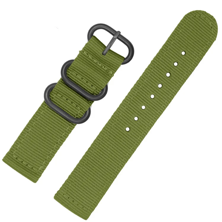 Green Нейлоновый ремешок Nato 20 мм 22 мм ремешок для часов Garmin Fenix 5 5Plus 5s кольцо сменный Браслет для Garmin Fenix5 ремешок с инструментами - Цвет: Green