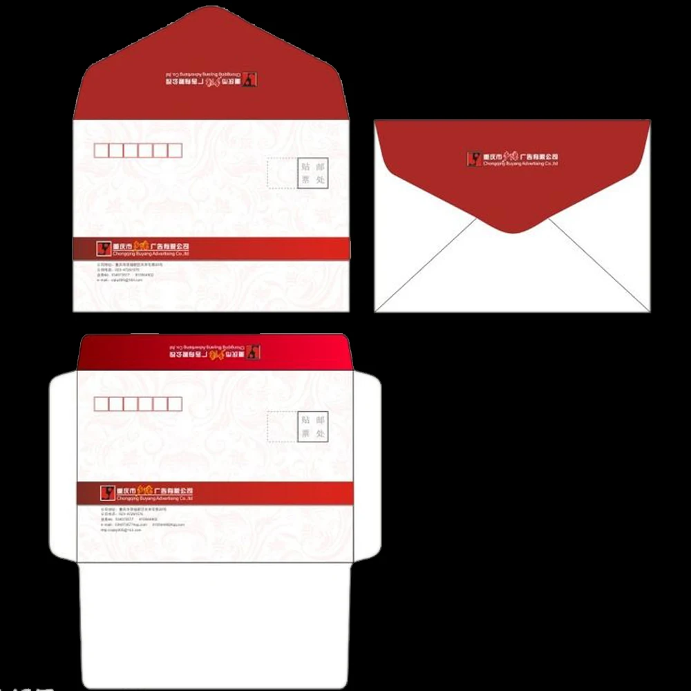 Printed customized double tape envelope, document bag