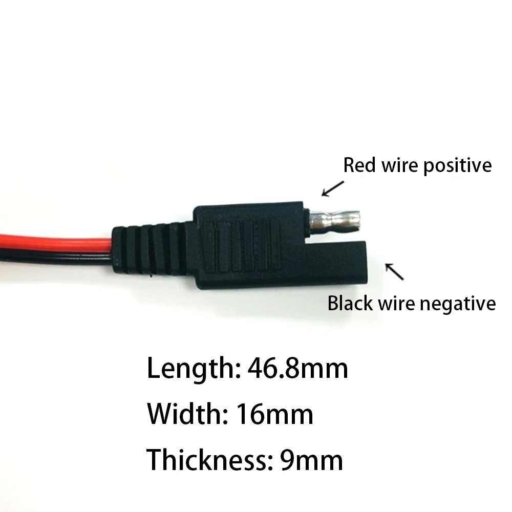 18AWG 0 75 квадратных 2 м 10A фотоэлектрическая солнечная батарея питания подключения