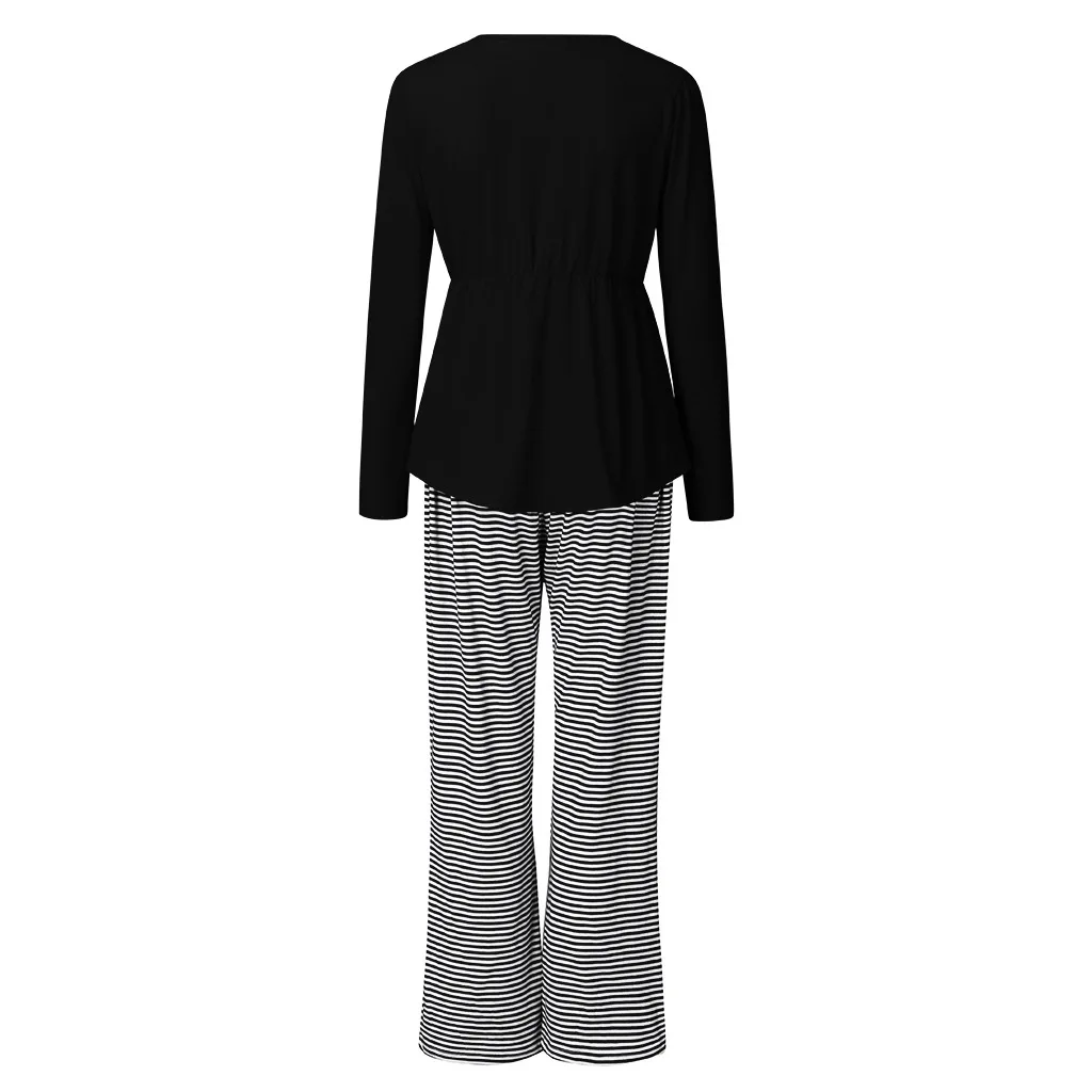 

Maternity Clothes Women Pajama Set Pregnancy Nursing Pajamas for Breastfeeding Cotton Homewear Night Sleepwear for Hospital Pant