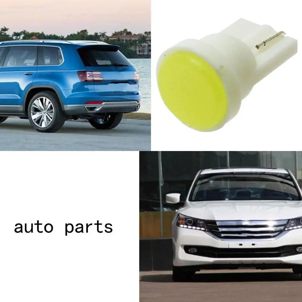 

Ceramic Car Led T10 Cob Width Indicator Light 20Pcs Used For Vehicle Instrument Lights License Plate Lights