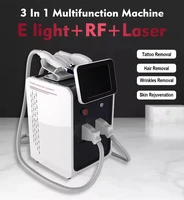 3 in 1 opt ipl rf nd yag permanent laser hair removal and skin rejuvenation machine