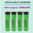 1-10 шт. 18650 литиевая аккумуляторная батарея оригинал 100% NCR18650B 3,7 в 3400 мАч 18650 Аккумулятор для фонарика батареи (без PCB)