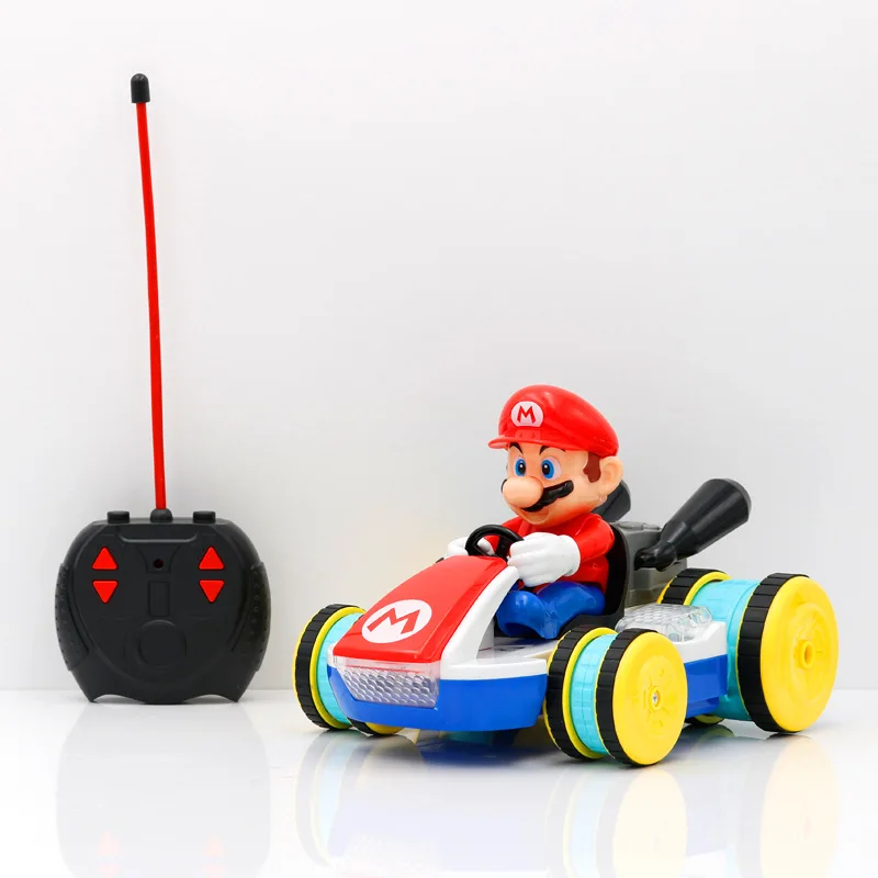 Творческий супер Marioed Bros дистанционного игрушечные модели автомобилей Yoshi Luigui