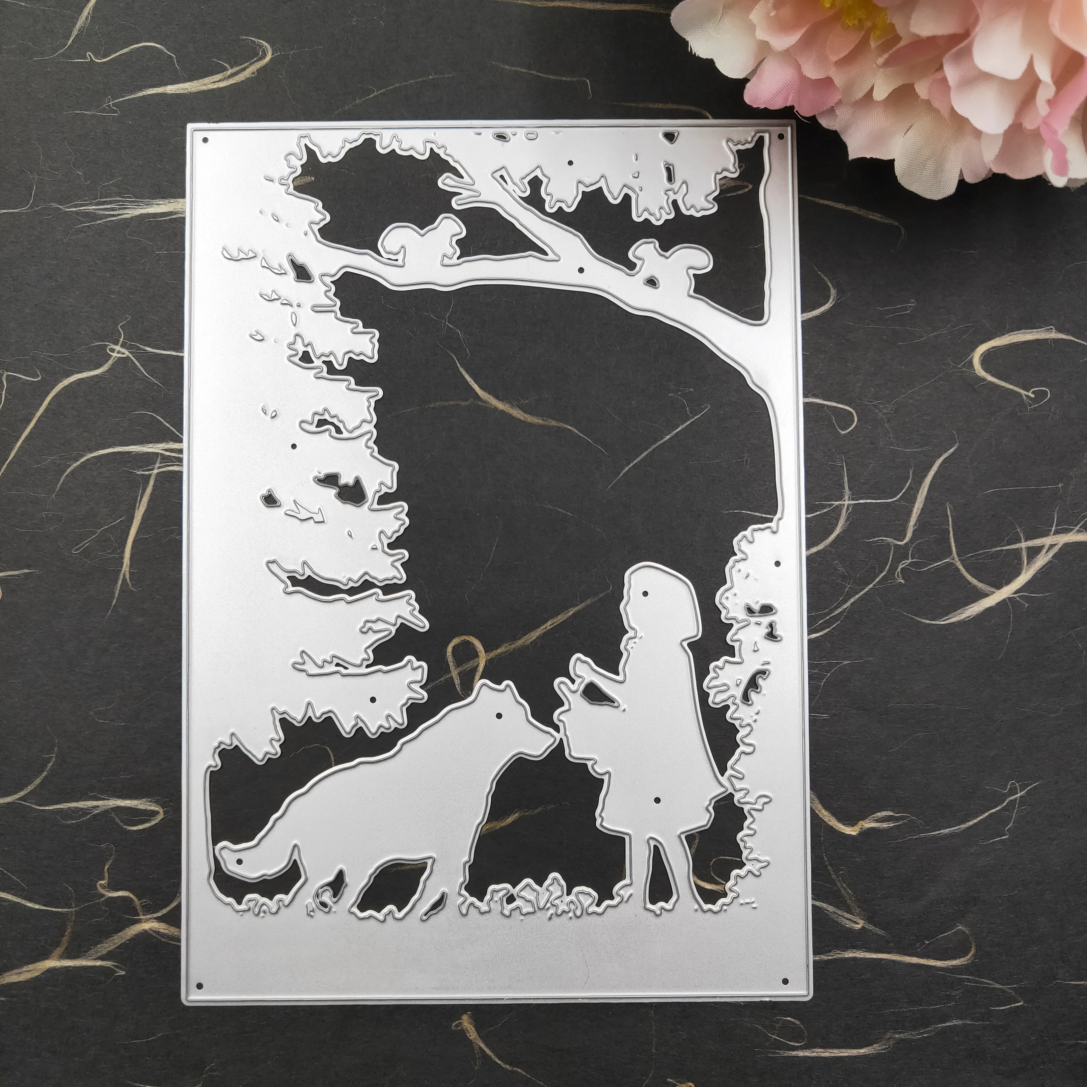 Сказочная Обложка металлические Вырубные штампы DIY скрапбук штамп Книга