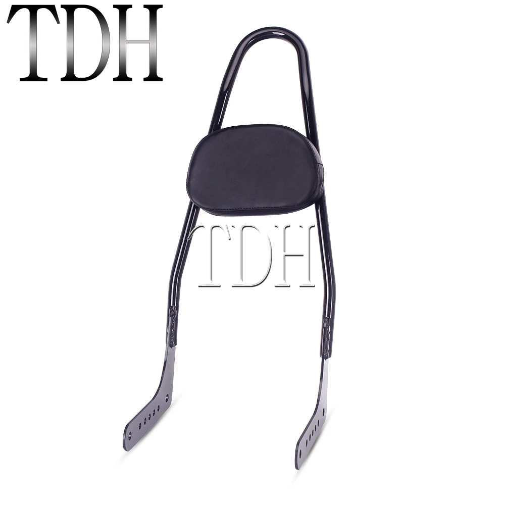 Кожаная подкладка для спинки Кафе Racer мотоцикла 22 дюйма Harley Softail Slim FLSL FXST Street Bob FXBB