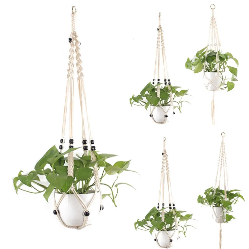 Imixlot садовая креативная Сетчатая Сумка для цветочных горшков Женская вешалка