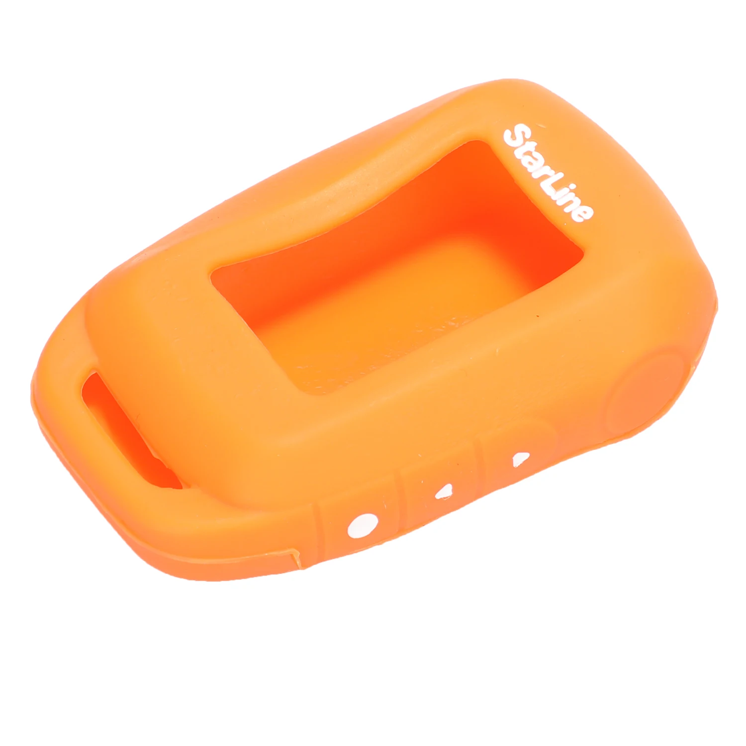 

Bilchave New Remote Car Key Fob Case Silicone Cover For Russian Two Way Car Alarm LCD For Starline A92 Key Protection