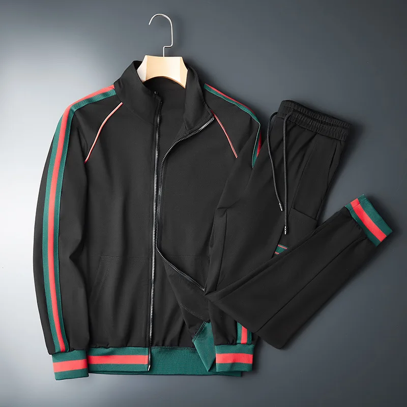 Новый костюм из двух предметов куртка с воротником-стойкой повседневный