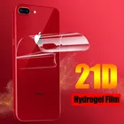 Передняя и задняя силиконовая Гидрогелевая пленка для apple iPhone 12, 13, 11 Pro, Max, X, XR, 7, 8 Plus, SE, 2020 Защитная пленка для экрана из ТПУ