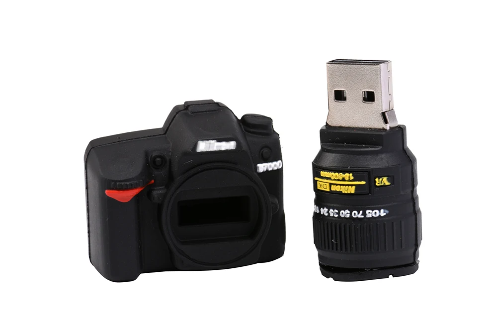 JASTER usb флеш-накопитель 2,0 4 ГБ 8 ГБ 16 ГБ 32 ГБ 64 Гб 128 ГБ usb флеш-накопитель 128 ГБ мультяшная зеркальная камера карта памяти usb