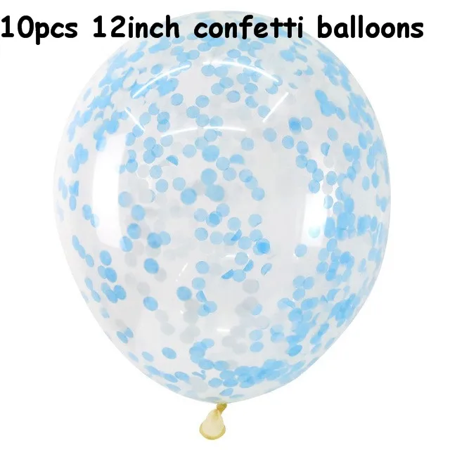 10pcs as the picture 10 шт. розовые и золотые воздушные шары набор конфетти хром шар День рождения деко вечерние украшения свадебные юбилей глобалы металлик - Цвет: 10pcs as the picture