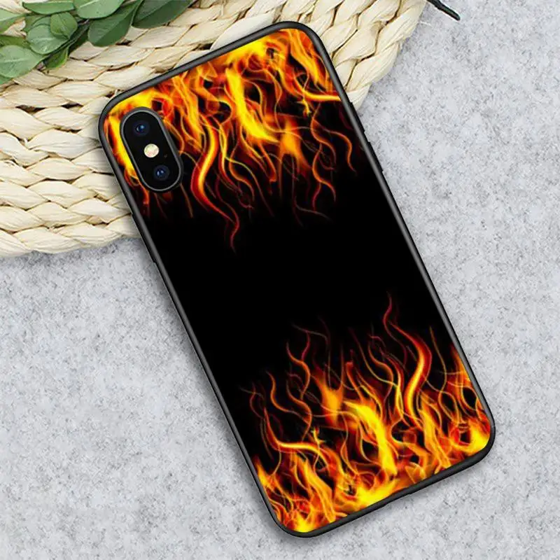 

Fashion Flame Pattern Phone Case for iPhone 11 12 pro XS MAX 8 7 6 6S Plus X 5S SE 2020 XR mini
