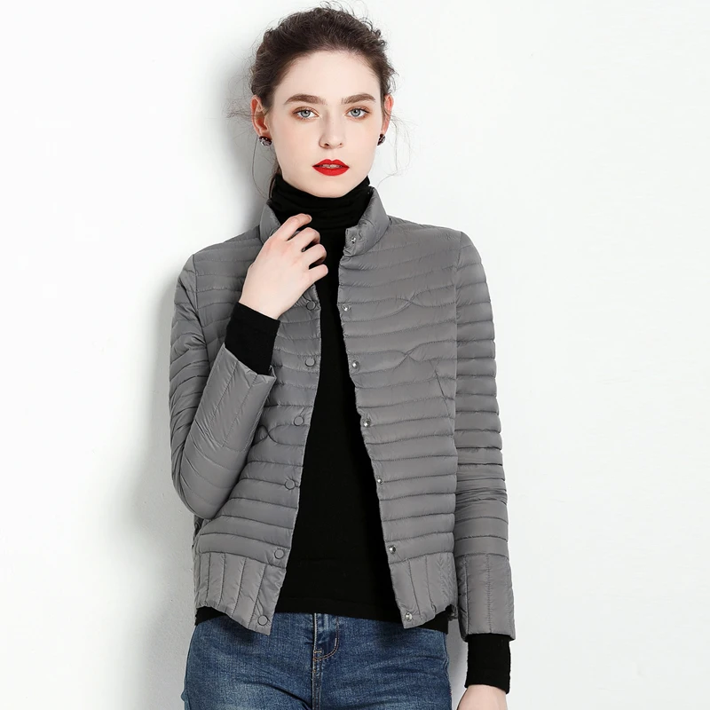 Женская зимняя короткая куртка ульсветильник Кая пуховая женское портативное