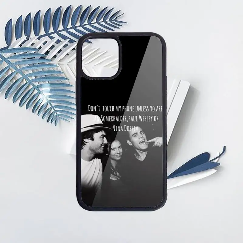 

Vampire Diaries Phone Case for iPhone 11 12 pro XS MAX 8 7 6 6S Plus X 5S SE 2020 XR Hard PC
