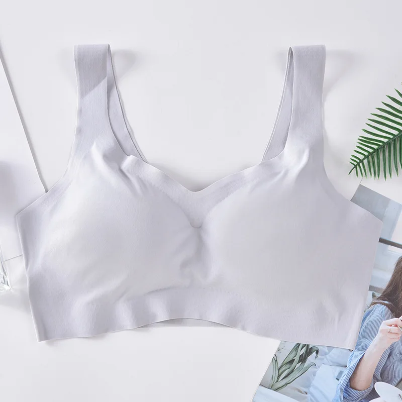 CU008 Бесшовные бюстгальтеры для сна корсеты сексуальное бюстье женщин