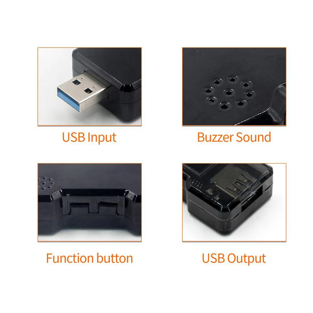 FNB18 USB тестер цветного экрана DC Цифровой вольтметр Амперметр измеритель тока